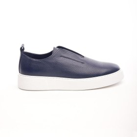 Resim Derinet Hakiki Deri Lastik Bağcıklı Erkek Sneaker 
