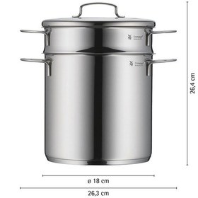 Resim Wmf Mini Makarna Tenceresi 18 Cm Gümüş 