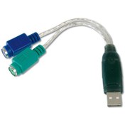 Resim DIGITUS DA-70118 USB Çıkışından PS2'ye Dönüştürücü Adaptör 