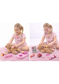 Resim Oyuncak Doktor Seti Kız Çocukları İçin Eğitici Doktor Oyunu 