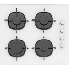 Resim Silverline BO6502W02 - CS5335W01 - 3490 OSLO Beyaz Cam Ankastre Set 