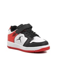 Resim Aspor Siyah Kırmızı Cırtlı Erkek Çocuk Sneaker Çok Renkli 