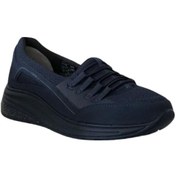 Resim Forelli 30114-G Lacivert Kadın Comfort Spor Ayakkabı Lacivert 