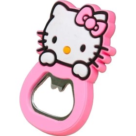Resim Schulzz Originals Sanrio Hello Kitty Şişe Kapak Açacağı Arkası Magnetli Versiyon 