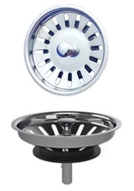 Resim Paslanmaz Çelik Lavabo Süzgeci 8 X 8 