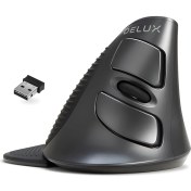 Resim Delux M618GX Dikey 6 Tuşlu Kablosuz Optik Mouse 