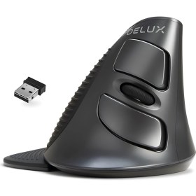 Resim Delux M618GX Dikey 6 Tuşlu Kablosuz Optik Mouse 