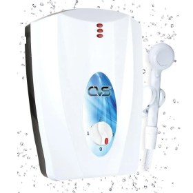 Resim Cvs Dn 5265 Armutlu Elektrikli Şofben Güçlü Isıtma Kapasitesi ve Kompakt Tasarım 