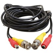 Resim Bnc-Bnc Kablo+Power Kablo Dişi-Erkek Jacklı 20 Metre Hazır Kamera 