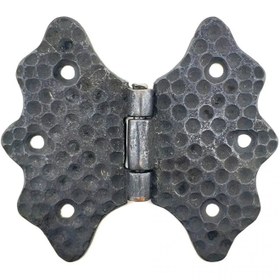 Resim Lisinya Antika Tarz Dekoratif Pirinç Kelebek Menteşe - 92 Mm, Oksit ( ) 