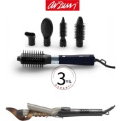 Resim Arzum Revolution Hava Üflemeli 5'i 1 Arada Şekillendirici + Arzum Lisa Saç Maşası 