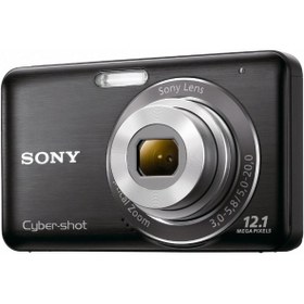 Resim Sony Cyber-shot DSC-W310 Dijital Fotoğraf Makinesi SİYAH 