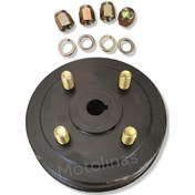 Resim 3 Tekerlekli Kasalı Arka Kampana, Elektrikli Bisiklet Fren Kampanası 