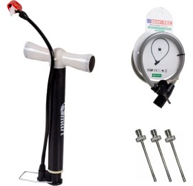 Resim Bay-Tec 80CM Bisiklet Klidi + Ksmart Bisiklet Pompası + 3 Adet Top Iğnesi 