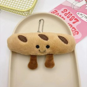 Resim OEMG Yeni Yaratıcı Sevimli Anahtarlık Karikatür Peluş Bebek Kolye Çok Yönlü Anahtarlık Kolye Çanta Bebek Çekicilik (Yurt Dışından) 