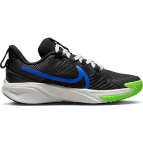 Resim Nike Siyah Erkek Çocuk Yürüyüş Ayakkabısı DX7614-004-NIKE Star Runner 4 Nn Ps 