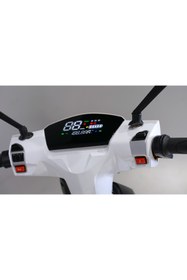 Resim Skyjet Ecolıne Elektrikli Moped Beyaz 