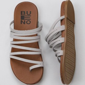 Resim Bueno Shoes Gri Nubuk Kadın Parmak Arası Terlik 01wu4238 