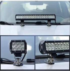 Resim crt Kaput Üstü Off-Road Led Montaj Ayağı (2 Adet) 