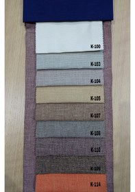 Resim As Perde Keten Fon Perde Çok Renkli 