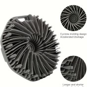 Resim Ergonomik Silikon Vücut Peelingi ile Köpük Teknolojisi - Derin Temizlik ve Masaj için Pil Gerektirmeyen Peeling Fırçası, Taşınabilir ve Anatomik Tasarım, Güç Gerektirmez, Seyahat Dostu Banyo ve Duş Temel, Vücut Peelingi Fırçası, Duş Kokusuz, Dokulu Kavrama Kolu 