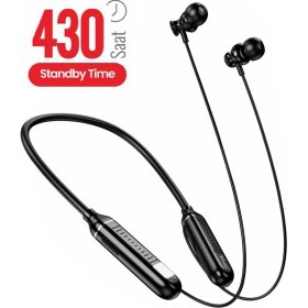 Resim Lucatech Huawei Uyumlu Boyun Askılı Bluetooth Kulaklık 430 Saat 