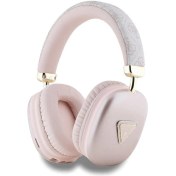Resim Guess Orjinal Lisanslı Pu 4g Desenli Üçgen Logolu Kulak Üstü Bluetooth Kulaklık GUBHK1P4TPW 