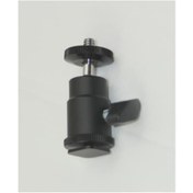 Resim Camten Mh-01A Flaş Kızağı Için Mini Ball Head Camten