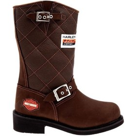 Resim Harley Davidson Laconia 644 Kadın Bot Kahve Nubuk Kahverengi 