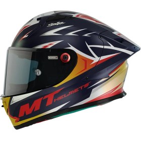 Resim Mt Helmets Kre+ Carbon Acosta A37 Mat Mavı 