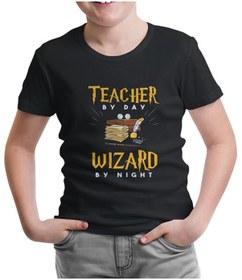 Resim Teacher By Day Öğretmenler Günü Siyah Çocuk Tshirt 