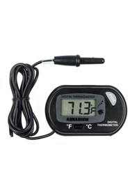Resim Genel Markalar Akvaryum Termometresi Kablolu -50° / +70° LCD Dijital Ekran STD-1 