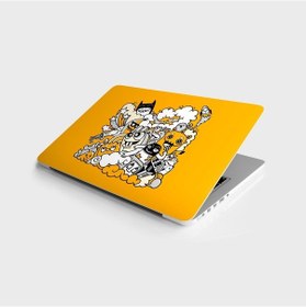 Resim Laptop Sticker Bilgisayar Notebook Pc Kaplama Etiketi Dooddle 