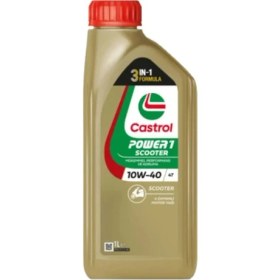 Resim Castrol Power 1 Scooter 4T 10W-40 1 Litre Motor Yağı 4 Zamanlı Motorlar için Üstün Koruma 