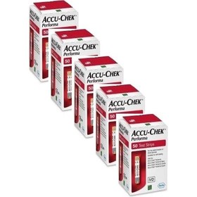 Resim Accu-Check Performa Nano Ölçüm Stribi 5 x 50'li 