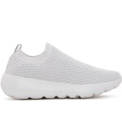 Resim Kadın Gri Kumaş Sneaker Derimod