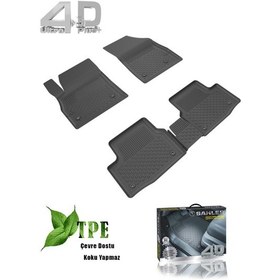 Resim Sahler Renault Express Combı 2021+ Siyah Renk 4.5D Araca Özel Pas 