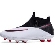 Resim Snapbuy Blue Ocean Spor Futbol Ayakkabısı Krampon Beyaz - Siyah 