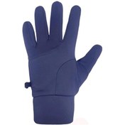 Resim Tam Parmak Softshell Dokunmatik Parmak Özellikli Eldiven Lacivert 
