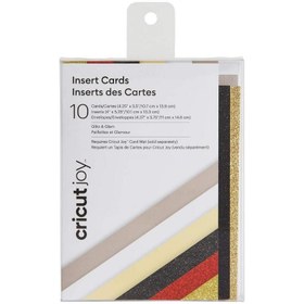 Resim Cricut 2011954 Isıltılı Insert Kart 10.8x14cm 10lu Paket 
