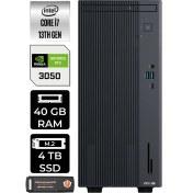 Resim Asus Expertcenter P500 Mini Tower Intel Core I7 13620H 40GB 4tb SSD RTX3050/6GB W11H Masaüstü Bilgisayar & Per4 USB Bellek P500I716512B0DP3370 