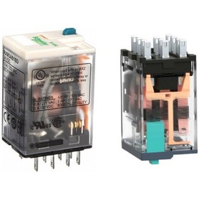 Resim Schneider RXM3AB1BD 24VDC 3A3K-10A Kalın-11 Pin Röle 