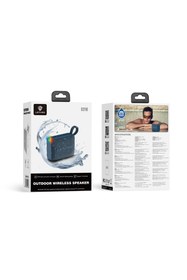 Resim Lenyes S216 Su Geçirmez Özellikli Rgb Işıklı Askılı Mini Bluetooth Speaker Hoparlör V5.3 