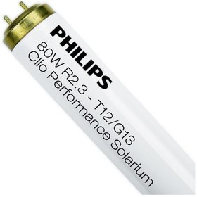 Resim Philips 80W R2.3 T12 G13 Solaryum Floresan Ampul 5 Adet 