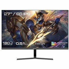 Resim GameBooster GB-2721FF 27" 180 Hz 0.5 MS HDMI+DP+USB-C FHD G-Sync FreeSync IPS Monitör 