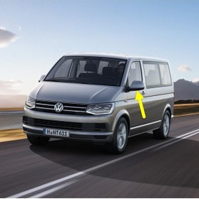 Resim AFT Vw Caravelle 2015-2019 Sol Dış Dikiz Ayna Alt Kapağı Siyah 7e1857603b 