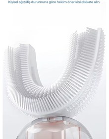 Resim Robo Şarjlı Titreşimli 360 U Diş Fırçası Şarjlı 