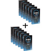 Resim S-Box Klasik Prezervatif 12'li Ekonomik Paket 