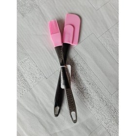 Resim Tabivar Akrilik Spaula Yumurta Fırçası Silikon Set Kek Börek Hamur Seti 