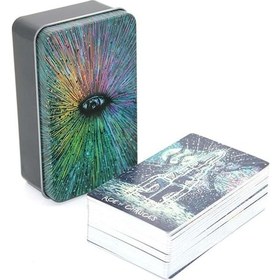 Resim Kenpazar Metal Kutulu Tarot Kartı 